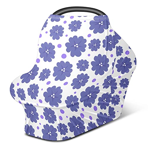 Scaun auto pentru copii acoperă momente de flori purpuriu acoperire asistență medicală SCARF COVER COVER pentru cărucior pentru