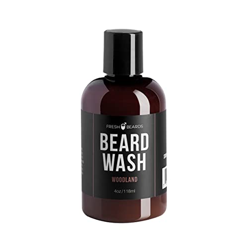 Barbă proaspătă Freak Barde Wash - Lămâie, portocală și parfum de bergamot - spălare de barbă parfumată pentru bărbați și mustață