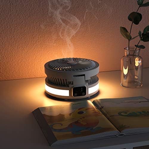 Fan de aplicație pentru fani desktop Hjingbin, cu fan LED Aromaterapic, reglabil cu 4 trepte, pentru casă, dormitor, mașină,