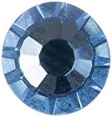 1440 pcs Crystal Lane SS20 Sapphire albastru deschis Shephire Plate Backs, rotunde din sticlă rotundă înfrumusețări de piatră
