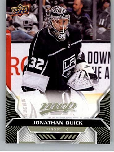 2020-21 Upper Deck MVP 66 Jonathan Quick Los Angeles Kings NHL Card de hochei NM-MT