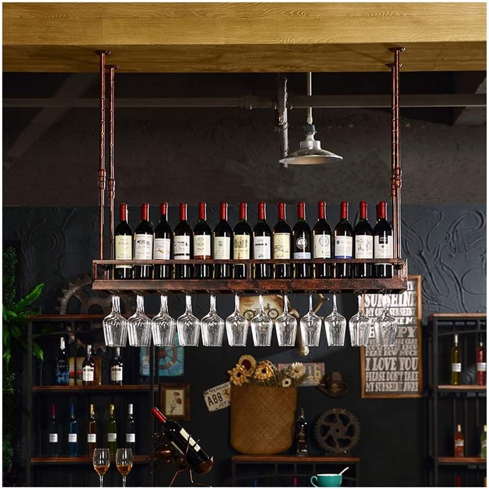 Suport de sticlă pentru vinuri în stil Emiso, suport pentru pahar, suport pentru sticle de vin, suport de sticlă agățat, suport