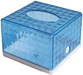 ASDFGH Cutie de țesut din plastic ， Plastic Square Square Tissue Husader Suport pentru blaturi de vanitate pentru baie, dulapuri