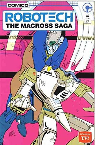Robotech: Saga Macross 10 FN; carte de benzi desenate COMICO