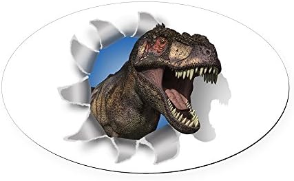 Magnet cu mașină ovală mare dinozaur t-rex