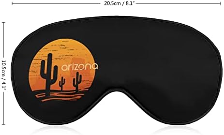 Peisajul din Arizona State Blind Blind Sleeping Sleeping Night Night Shade Cover curea reglabilă cu o grafică amuzantă pentru