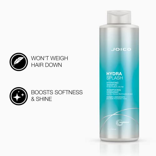 Șamponul de hidratare JOICO HIDRASPLASH | Pentru păr fin, mediu și uscat | Reumpleți umiditatea | Adăugați hidratare și moale