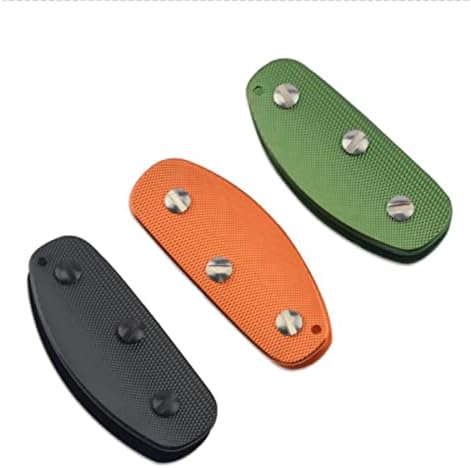 DOITOOL 6pcs Organizator aliaj titularul aluminiu verde portocaliu Clipuri Compact + Folder cheie negru flexibil Mini inel