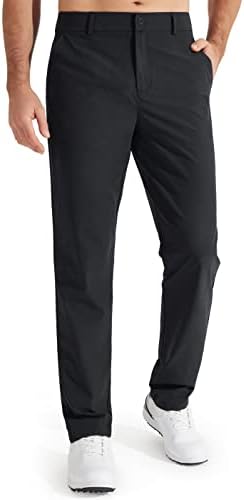 Pantaloni de golf pentru bărbați libin se potrivesc pantaloni rochie de lucru 30 /32 uscat rapid confort casual cu buzunare