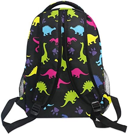 Backpack animal dinozaur labe imprimeu adulți geantă școlară casual colegiu geantă de călătorie cu fermoar bagate de carte
