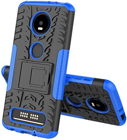 Moto Z4 telefon caz, Moto Z4 caz, strat dublu Shockproof subțire de protecție cu Kickstand greu Telefon Cazuri acoperi pentru