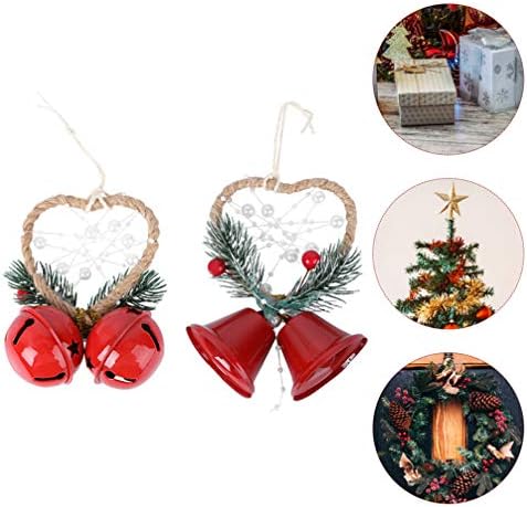 Toyandona Nativity Ornamente 2pcs de Crăciun ornamente de clopot, pandantive de brad de Crăciun pentru decorațiuni de arbori