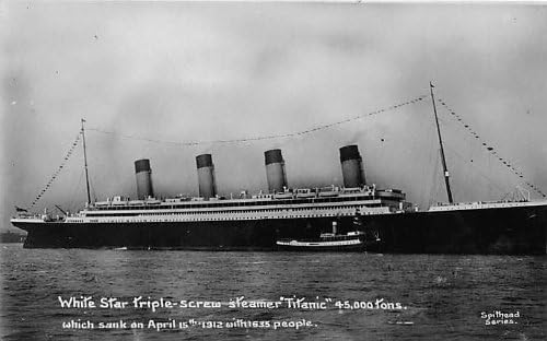 Cărți poștale poștale Titanic Ship Post