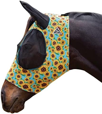 Professional ' s Choice Comfort-Fit Horse fly Mask - model Starburst-protecție maximă și confort pentru calul tău