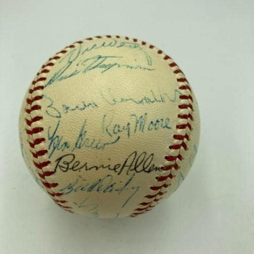1963 Minnesota Twins Team a semnat American League Baseball PSA ADN COA - baseball -uri autografate
