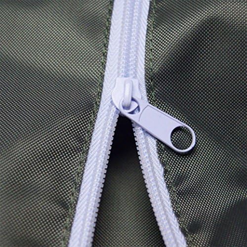 Oxford Fabric Space Saving Door-Hanging rufe Hamper Bag + 2 cârlige din oțel inoxidabil + 2 ventuze puternice pentru dormitor,