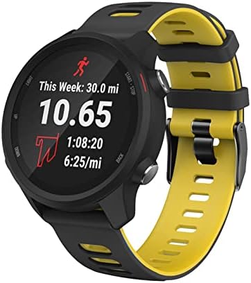 Bkuane Silicon sport curea pentru Garmin 245 brățară Watchband Band pentru Garmin Forerunner 245 645 Smartwatch 20 22mm bratara
