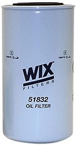 Filtre WIX - 51832 Filtru de lubrifiere cu rotire grea, pachet de 1
