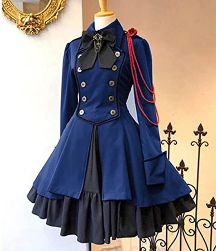 FEANCEY Medieval Renaștere Costume Femei Femei Vintage Gothic Rochie Rochie cu mânecă lungă Steampunk mini rochie
