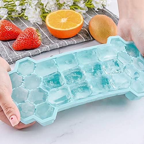 Depozitare shape Maker IceCube Faveolate Ice tava containere Ice-Cube bucatarie de luat masa & Bar cuburi de gheață din oțel