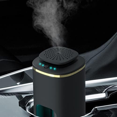 Baterie portabilă cu difuzor cu parfum de mașină Kevinleo | Cablu USB, rezervor de refil de 10 ml, ultim, fără apă, difuzor
