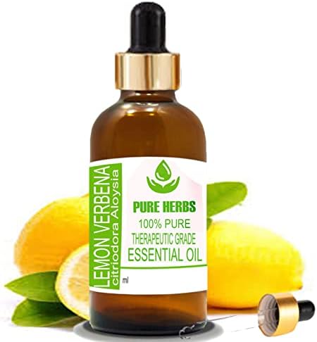 Herbs Pure Lemon Verbena Pure și Natural Terapeauaut Ulei esențial de grad cu 50 ml