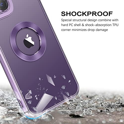 BENTOBEN IPhone 13 Carcasă, carcasă pentru telefon 13, subțire subțire Fit Design de lux Protecția Sockproof Protection Soft