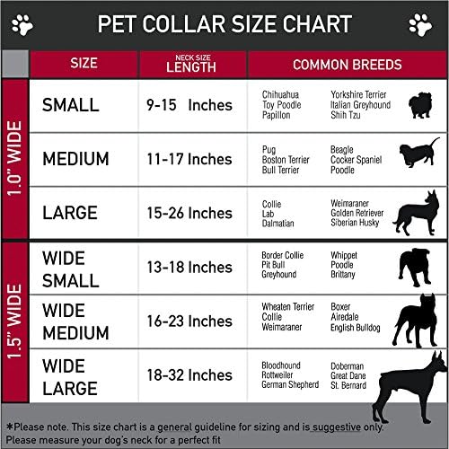 Guler cu guler pentru câini centură de cataramă Bandana Paisley ombre pastel 16 până la 23 inci lățime de 1,5 inci