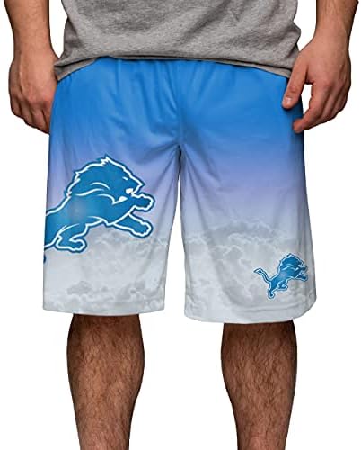 FOCO NFL Detroit Lions Gradient Big Logo Training Short - bărbați dublu extra mare