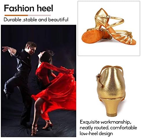 Pantofi de dans latin hroyl pentru femei latine de dans pentru sală de spectacole de bal Practică profesională Dancing LP-217