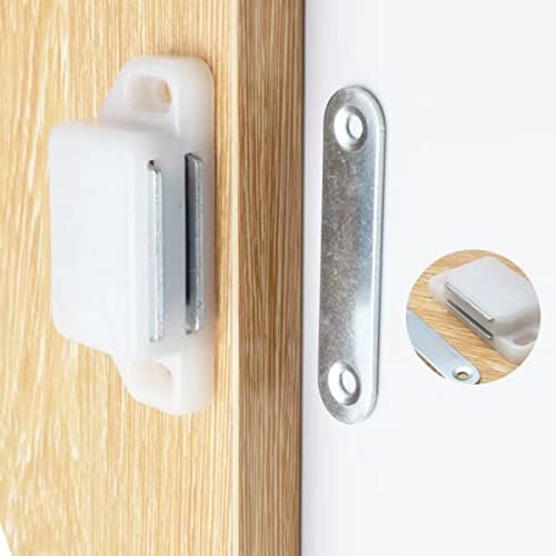 12 Pachete Magnetic Door Catch -Cabinet Magnet Latch - Cel mai bun pentru ușile dulapului, dulapurile, sertarele și obloanele