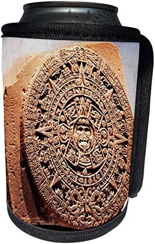 3Drose - Danita Delimont - Mexic - Mexico City, Sun Stone numită Calendar Aztec - SA13 MGL0000 - MIVA Stock - Can Cooler Bottle