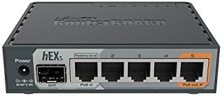 Mikrotik Hex S RB760IGS Router 5X Gigabit Ethernet, SFP, CPU Dual Core 880MHz