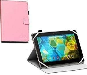 Navitech Pink Pink Faux Husa din piele - Compatibil cu tableta Lenovo A7-30 7