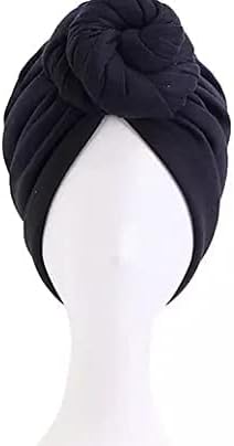 Femei turban african model nod headwrap beanie pre-legat de bonnet chimioteu cădere de păr pălărie de păr