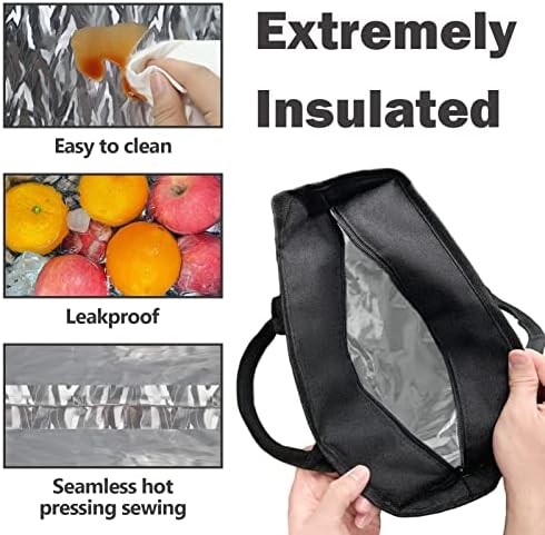 FITHOME 1.3 L Leakproof Bento Lunch Box & amp; 10l izolat sac de prânz pentru adulți / copii