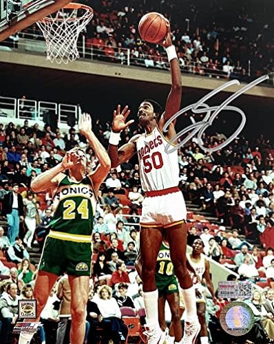 Ralph Sampson Autographed Houston Rockets 8x10 Foto - Fotografii NBA autografate