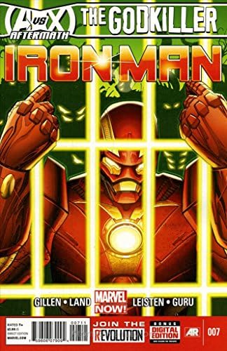 Iron Man 7 VF / NM; Marvel carte de benzi desenate / Avengers vs X-Men Aftermath