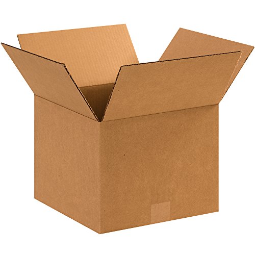 Cutie SUA 12 x 12 x 9 Cutii de carton ondulat, mici 12L x 12L x 9H, pachet de 25 | transport, Ambalare, Mutare, cutie de depozitare