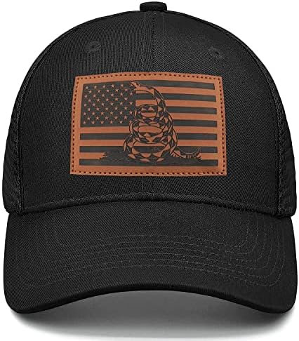 Nu călca pe mine șapcă de pălărie de Baseball-pălărie Americană Gadsden Snake Flag Trucker pentru bărbați
