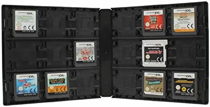 Assecure 18 carte de joc caz pentru Nintendo 3DS, nou ??- 3DS XL, 2DS & DS-18 în 1 cartuș de joc stil folio cutie de depozitare