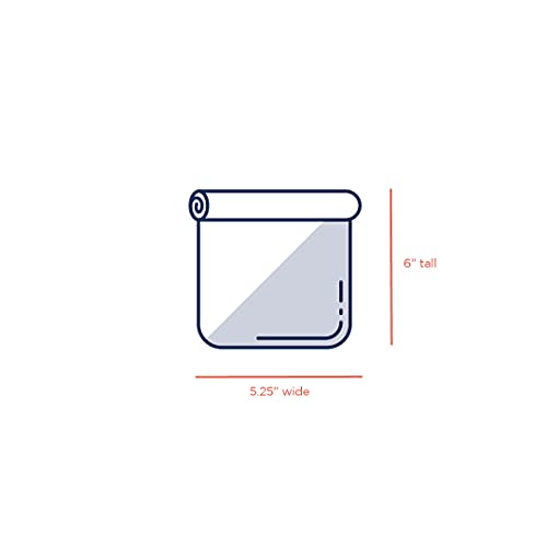 Husă Esembly Petite, pachet 2, o geantă mică impermeabilă reutilizabilă pentru șervețele de pânză, șervețele și gustări de