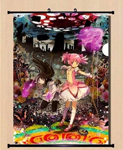Cartoon World Home Decor Game Anime Poster Wall Scroll ~ Yande 229424 Akemi homura rochie magic