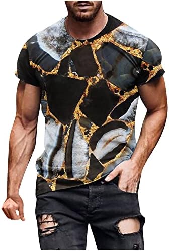 Tricouri pentru bărbați Tiger Tiger Animal Animal Cămașă cu mânecă scurtă Tricouri grafice Tricouri de modă-NOVELTY Tops de