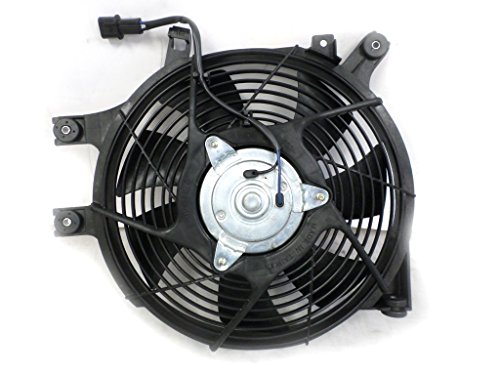 Asamblare a ventilatorului condensator A/C - Pacific Best Inc. Compatibil/înlocuitor pentru MR513487 98-04 Mitsubishi Montero