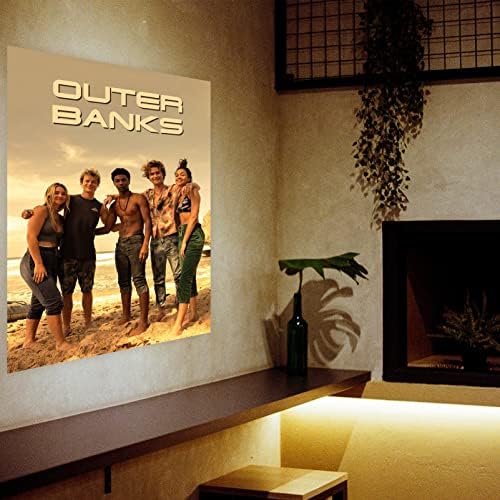Serie TV OBX Afișă pentru decorul dormitorului, plajă Pouge Life Poster estetic pentru adolescenți, 12 x 18 inch, neframed