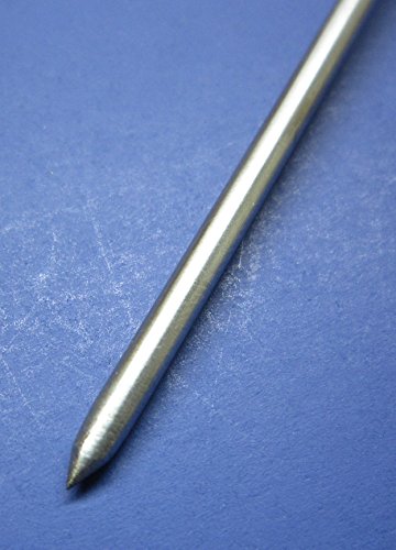 Senzor termocuplu tip K cu sondă de inserție ascuțită din oțel inoxidabil la temperatură înaltă, 932 F sau 500 C, cu cablu