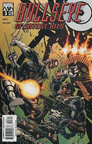 Bullseye: Greatest Hits 3 fn; Marvel Comic Book | Mike Deodato Punisher
