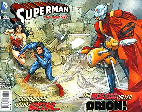 Superman 19 VF; DC carte de benzi desenate / nou 52