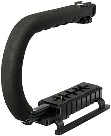 Hiffin Video Action Stabilizarea mânerului Stabilizator de mână Grip cu montare cu pantofi la cald pentru Canon Nikon Sony